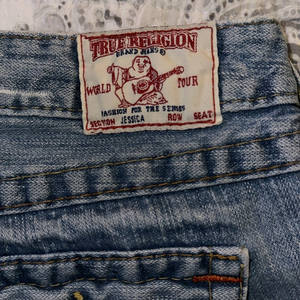 True Religion low rise shorts